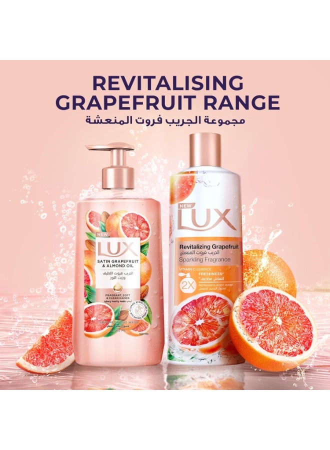 Lux Revitalizing Body Wash, Grapefruit, with Vitamin C Essence & 2x Freshness, 250ml - Image 5